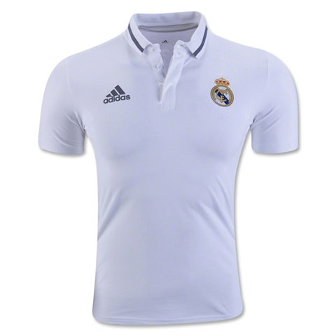 Áo polo Real Madrid trắng 2019