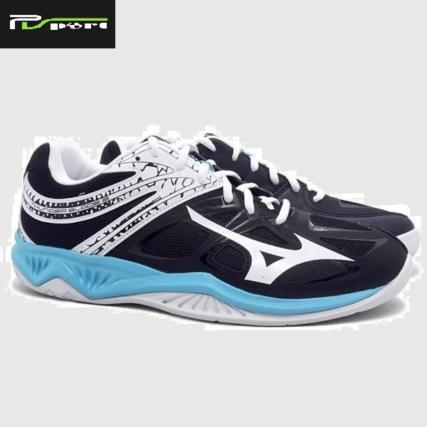 Giày Mizuno Thunder Blade 2 đen xanh