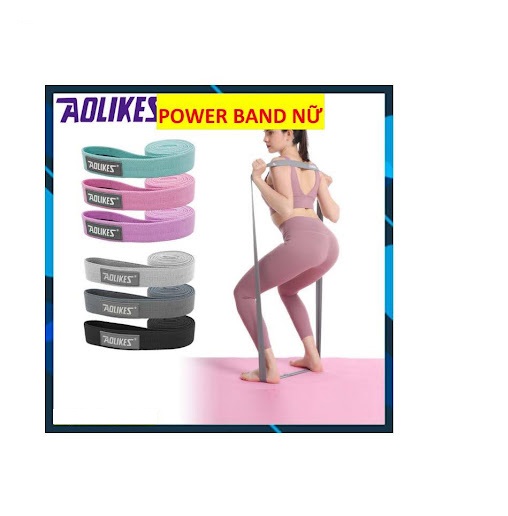 Dây kháng lực powerband Aolikes 3609